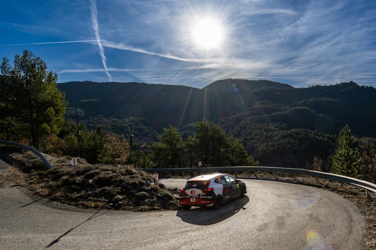 Beautiful Alpine vistas - Monte Carlo rally 2024
