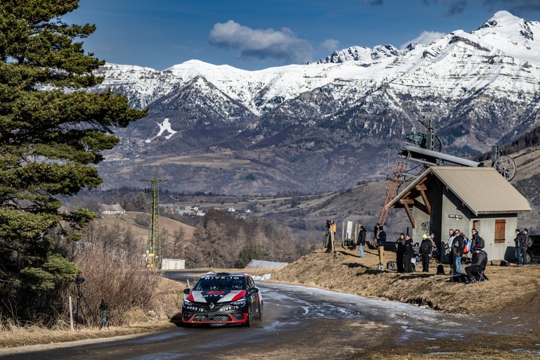 Beautiful Alpine vistas - Monte Carlo rally 2024