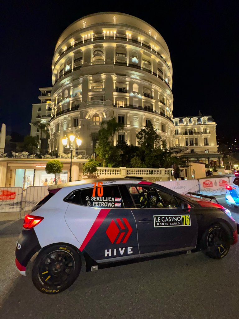 Monte Carlo WRC 2024 opening ceremony.