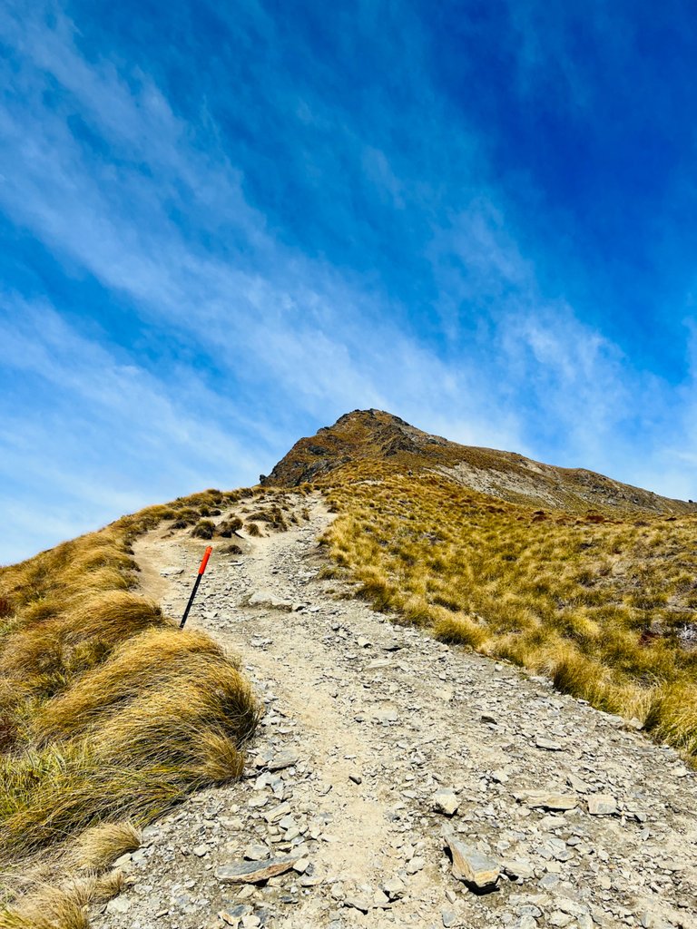 This picture captures how steep of a climb we had on our hands.