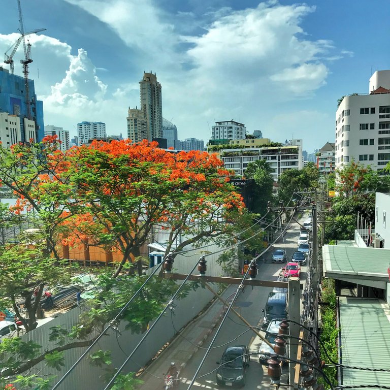 The Skylines are always interesting in Bangkok