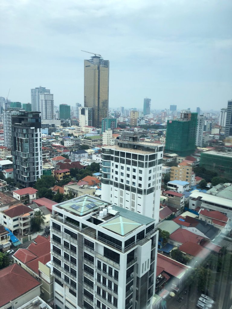 Phnom Penh from my apartment