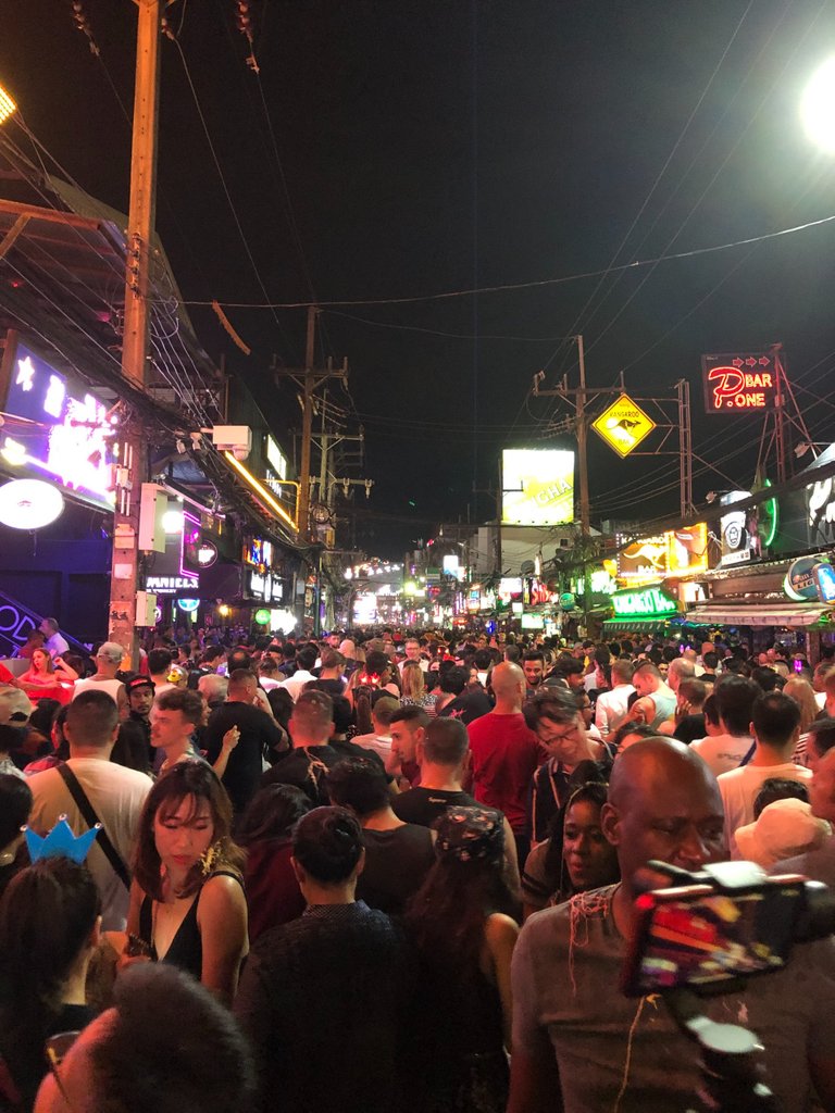 So many people in Patong