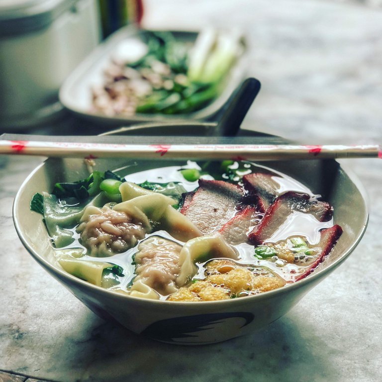 Easily the best soup I’ve tried in Asia right in Old Town, Phuket