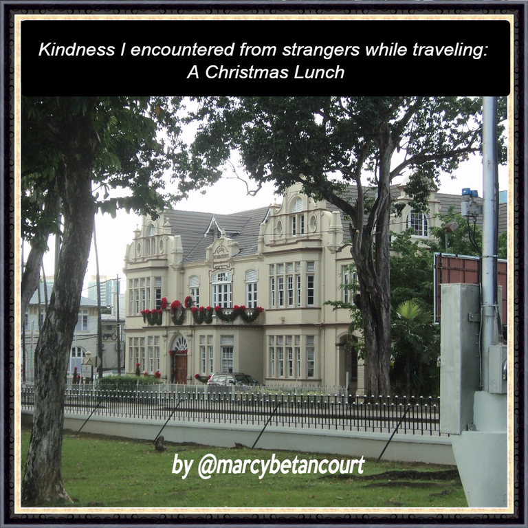 Kindness I encountered from strangers while traveling: A Christmas Lunch