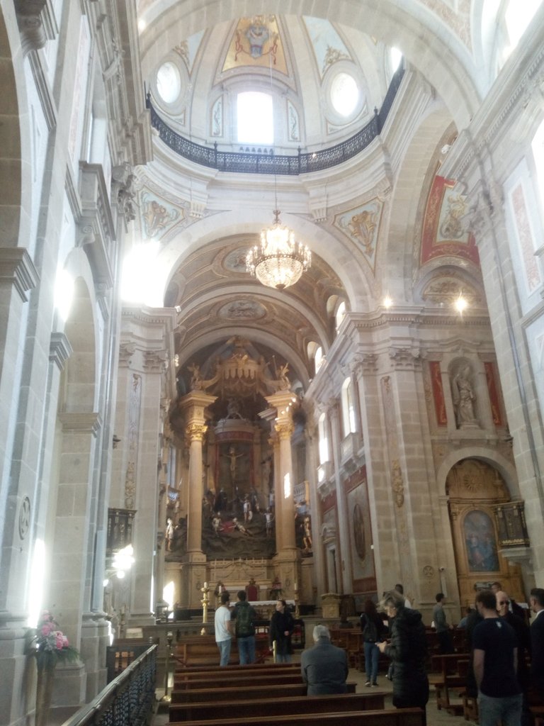 inside one of the churches 