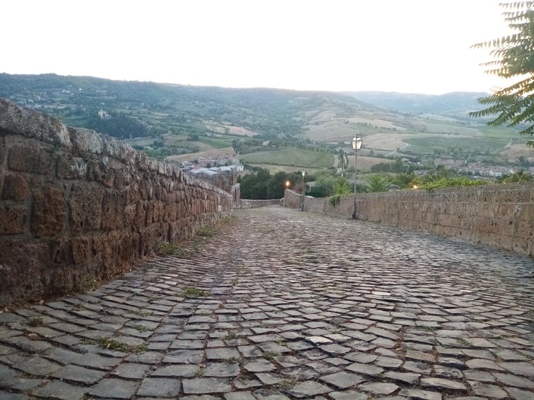 Orvieto quiet on tuff hill