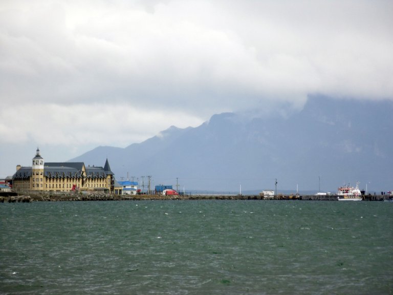 The coast in Puerto Natales