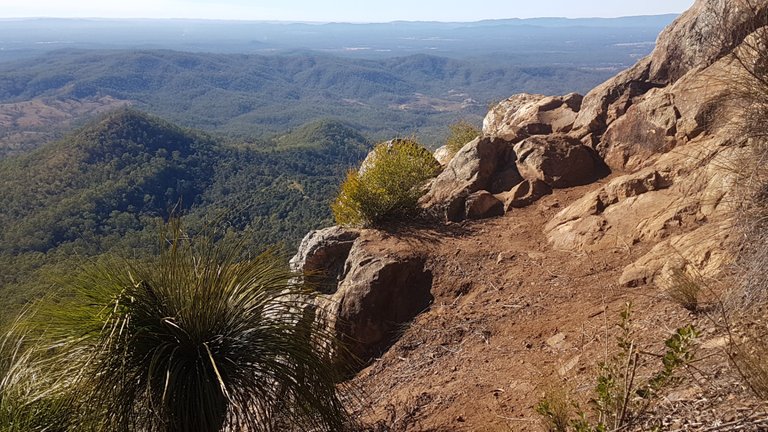 This was an unofficial lookout. Great view, hey?