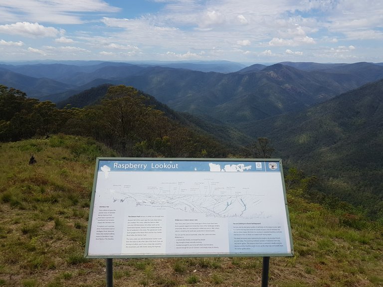 On the way back to Glen Innes we popped off the main road to check out Raspberry Lookout. It was windy as heck but since it was overlooking the Gibraltar National Park it was well worth the detour.