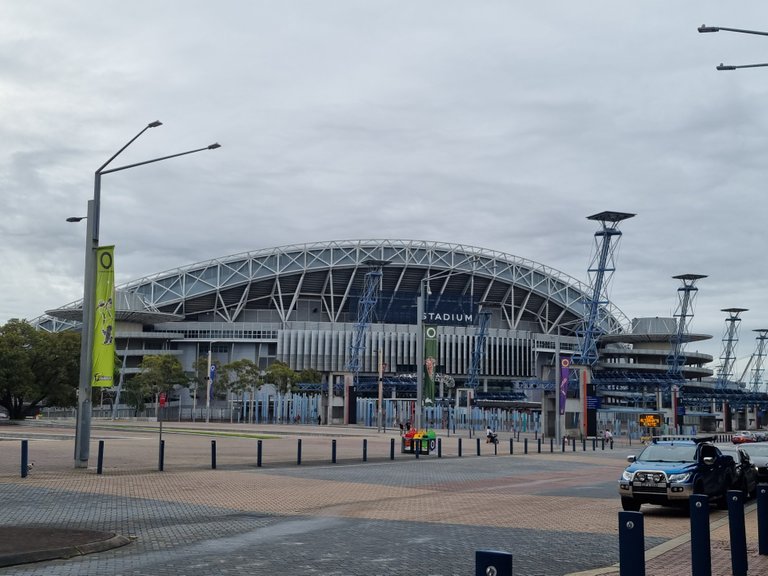 ANZ (?) Stadium was the Olympic Stadium and is now used for Rugby as well as other sporting events. Looks like ANZ may might have lost the naming rights.