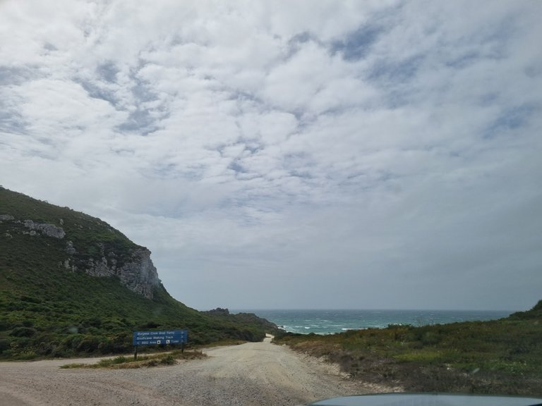 Will the hire car made it down there? All the grave roads had been really well graded so far.