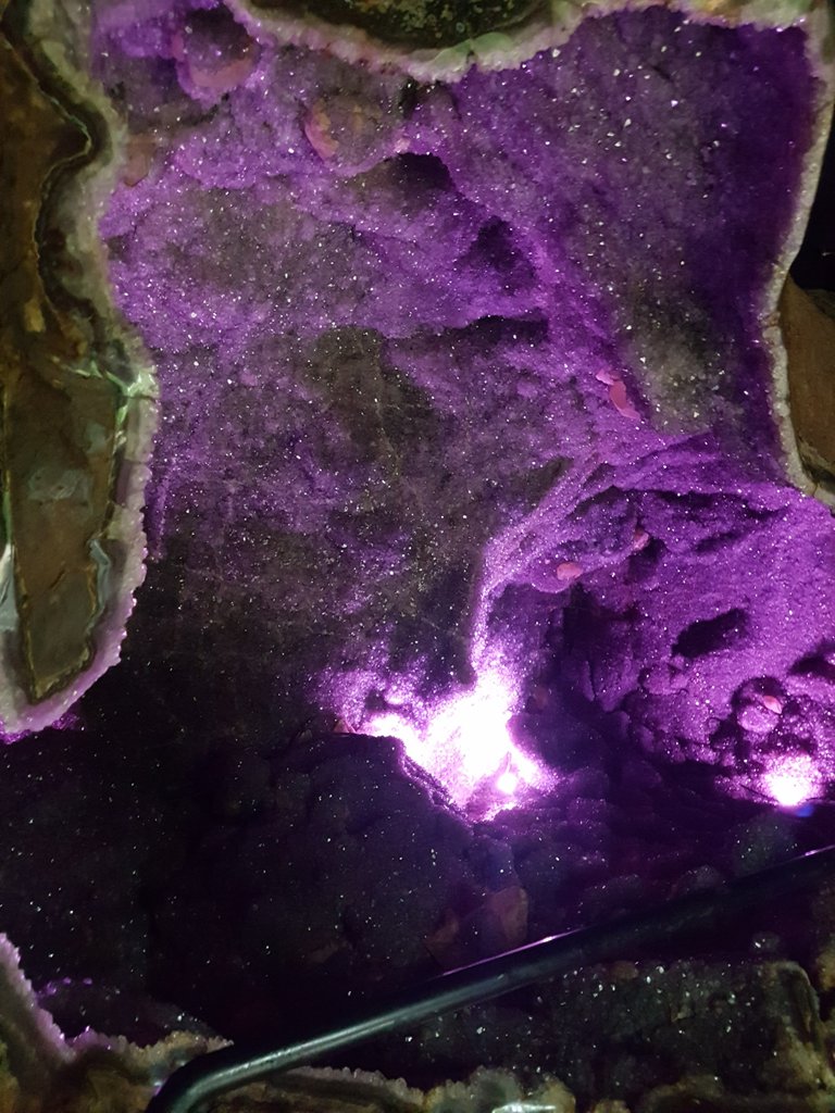 The Amethyst Meditation Cave.