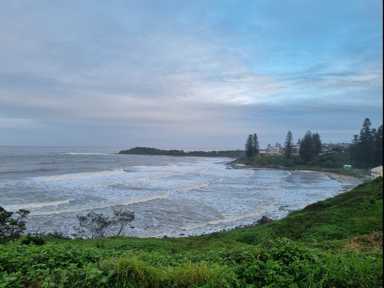 Main Beach and Yamba Point.