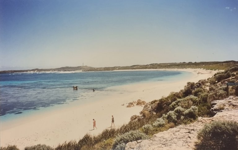 Rottnest Island. We did a day trip on the ferry, hired bike and rode a lap of the Island