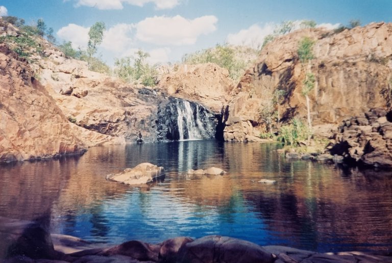 Edith falls. Probably the best swimming hole we came across on the entire trip.