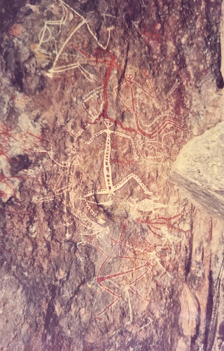 We got around and visited some of the Aboriginal rock art, read and learned some of there dreamtime stories.