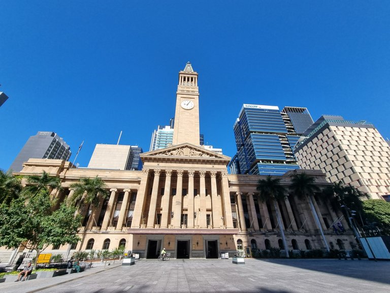 Brisbane City Hall Clock Tower.