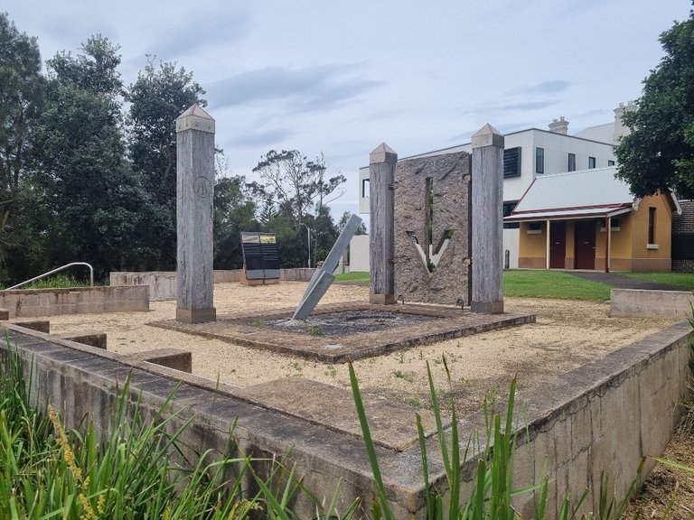 The site of the old convict lumber yard