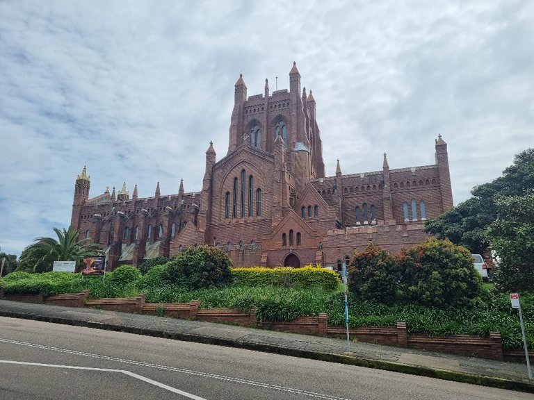 The Christ Church Cathedral sits high on ”The Hill” and can be seen from many parts of the CBD.