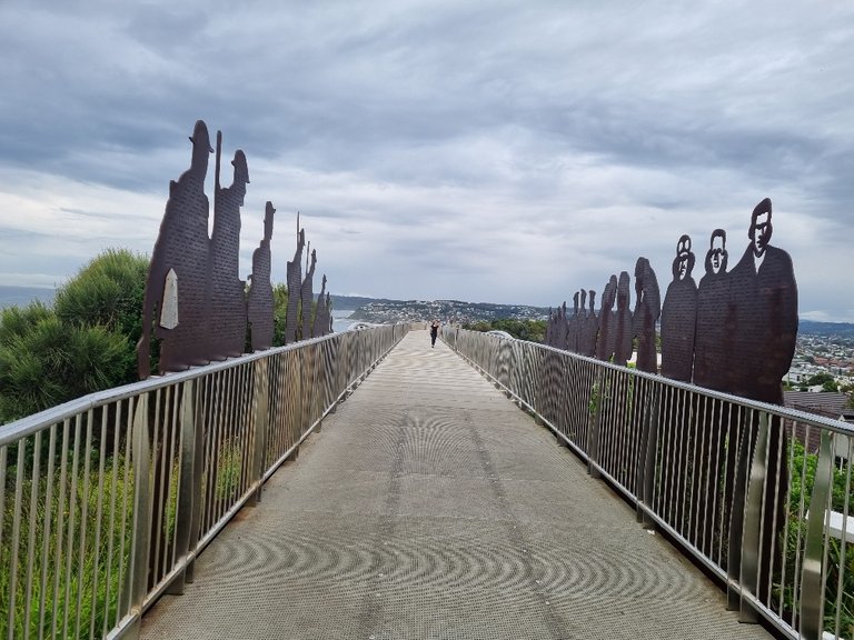 Memorial walk.