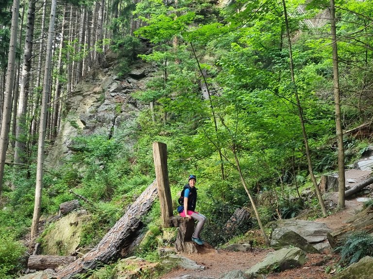 You need plenty of rests on this hike.