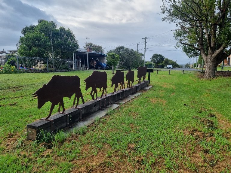 I assume this is a nod to the cattle farming around this area.