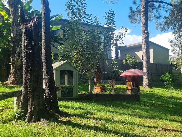 Looks like some of the locals have started little book swap libraries, fairy and teddy bear houses.