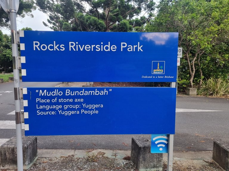 The traditional custodians the Yuggera people used to use the bend in the river with lots of rocks as a way to cross the river. Hence the name ”Rocks Riverside” Next the river helped all the European settlers set up farms, before it finally became Industrialised.