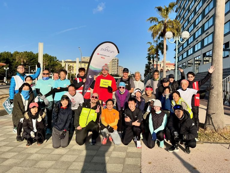 Speaking of running we just loved that Japan has parkrun and a lot of them. This one was a Tokyo Bay we are in the middle just to the right of the guy with the yellow sign. It was also @consciouscat ’s 250th parkrun event, that’s a lot of parkruns and it was great to Celebrate it at a parkrun in a different country. It was cold, windy but the course was fast, flat and on a concrete path just the way I like them. Tokyo Bay is where we chose to stay while in Tokyo as it was also the home of Tokyo Disneyland and had good transport options to the airport and into town.
