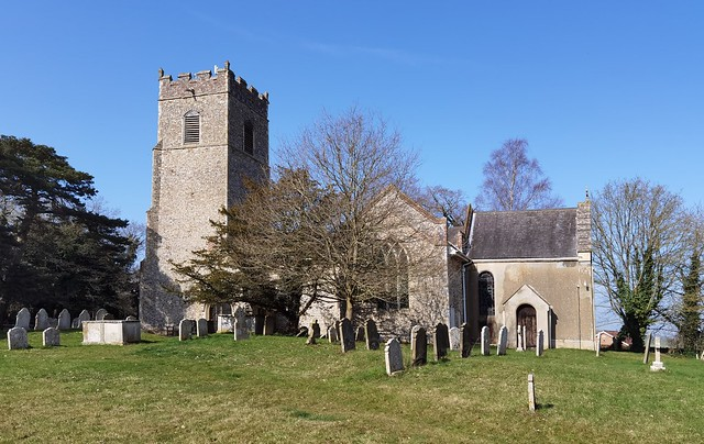 I do not remember the church being open when I was there or even seeing any one out and about but I was pretty young and shy back then. Going by the church records some of my ancestors where christened in there. The tower is supposed to be a typical example of the end of the 14th Century.