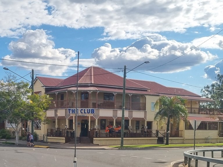 The old Queenslander pub seems to have a new modern name.