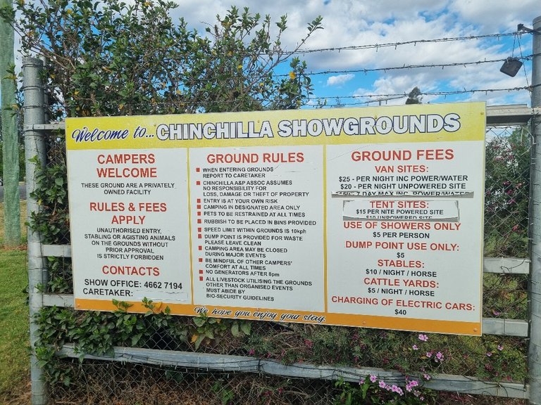 We decided to sleep in the back of the car at the show grounds, to save some more dollars. only $10 for both of us. The caretaker was a bit surprised, they have single people sleep in cars but there not much room for two in the Toyota Prado.