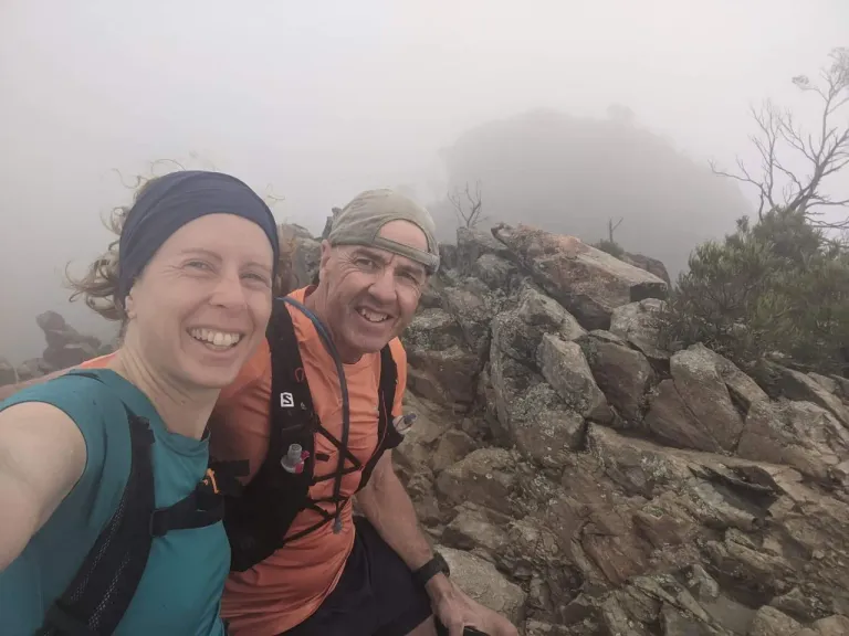 This was the view from Grand high Tops Lookout on our first visit to the Warrumbungle’s back in 2020. Funny how it was still worth the hike even with all the cloud and wind.