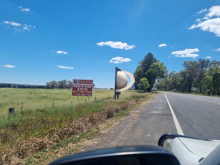 They have the world largest virtual solar system set up on all the main roads leading to and from Sliding Spring mountain. It is cool spotting the planets on the side of the road when approaching and leaving town.