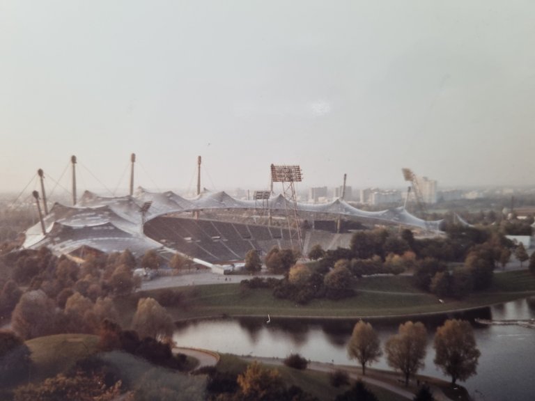 The Munich 1972 Olympic Stadium.