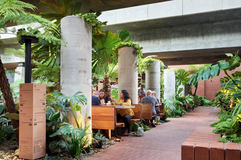 They have done well to reintroduce a bit of greenery and keep that South East Queensland tropical feel.