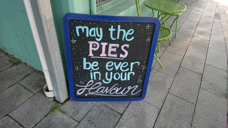 ...and can get some energy back with some pie!