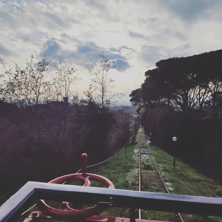 When we arrived in the city we went to Montecatini old town and we use the funicular for the cost of 6euros for going under, in the newest part of the city where there was a festival dedicated to old children games