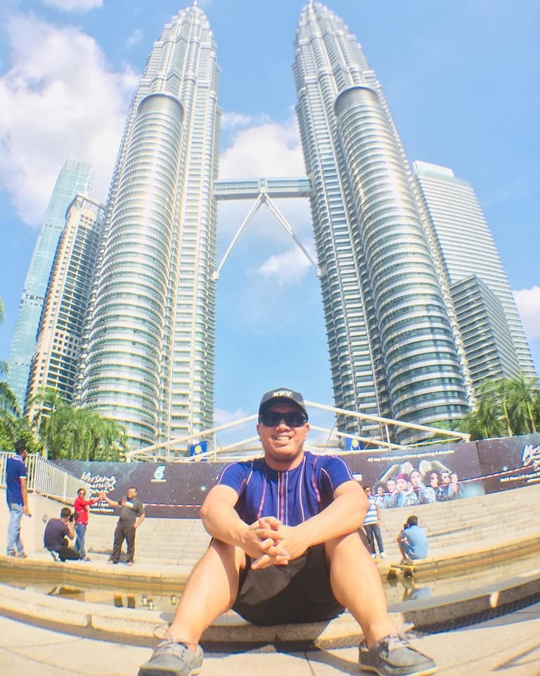 Encountering the Petronas Twin Towers in Kuala Lumpur, Malaysia