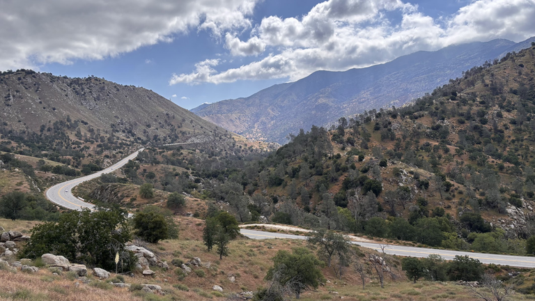 HWY 178 viewed from Kern River Trail