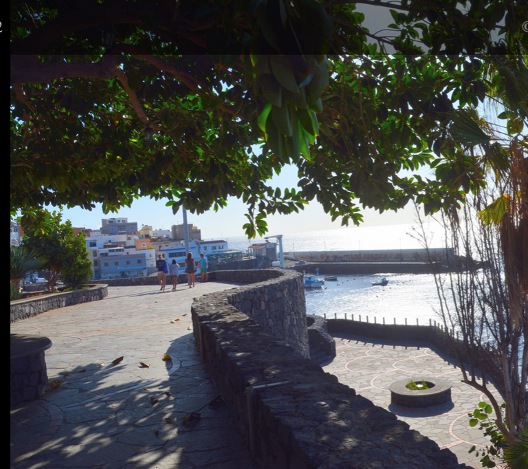 Los Abrigos- the small port town