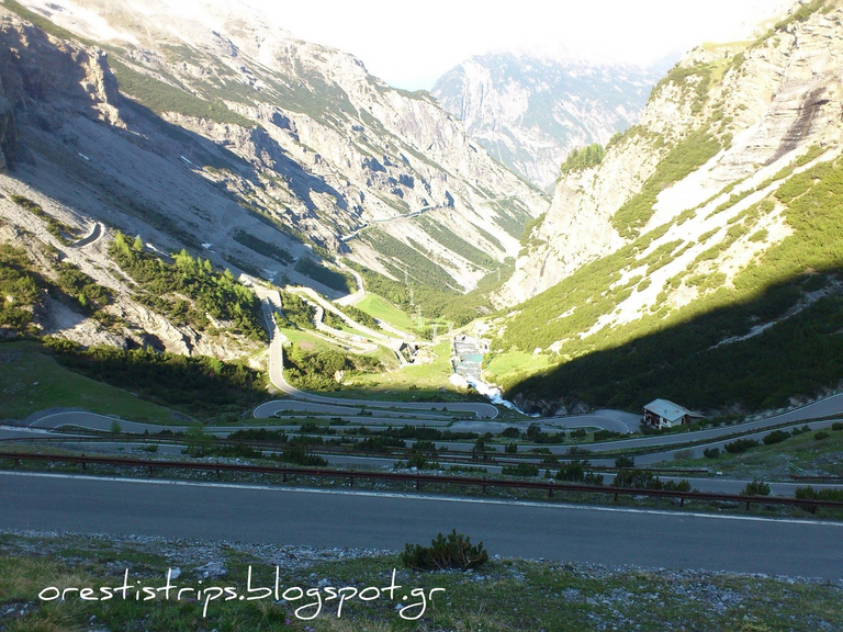 Going down heading to Bormio on SS38