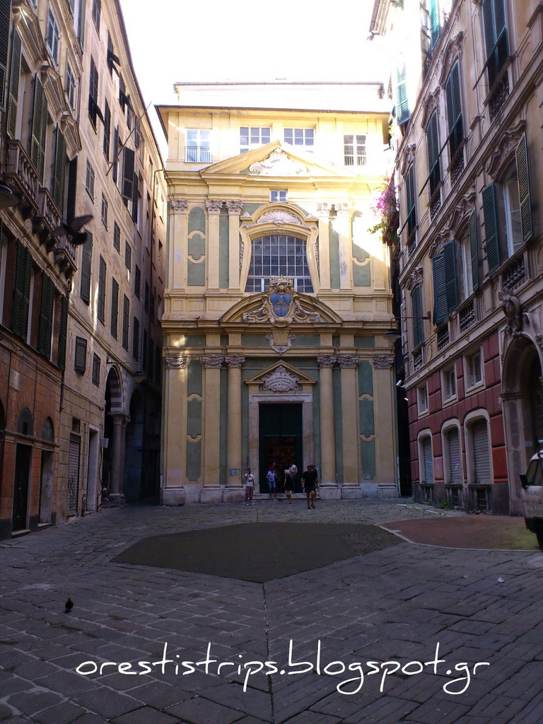 Cramped grace is not rare in Genova