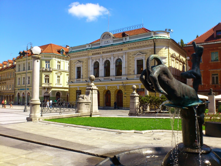 The local philharmonic building