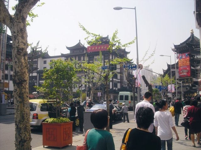 Downtown Shanghai