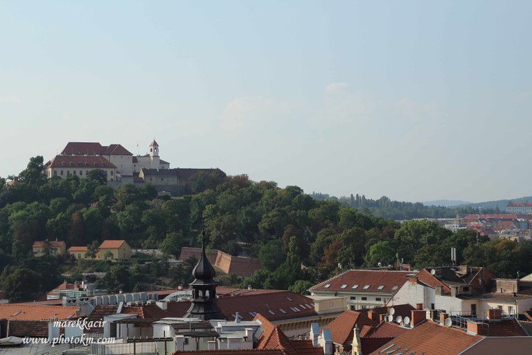 Špilberk Castle from cathedral