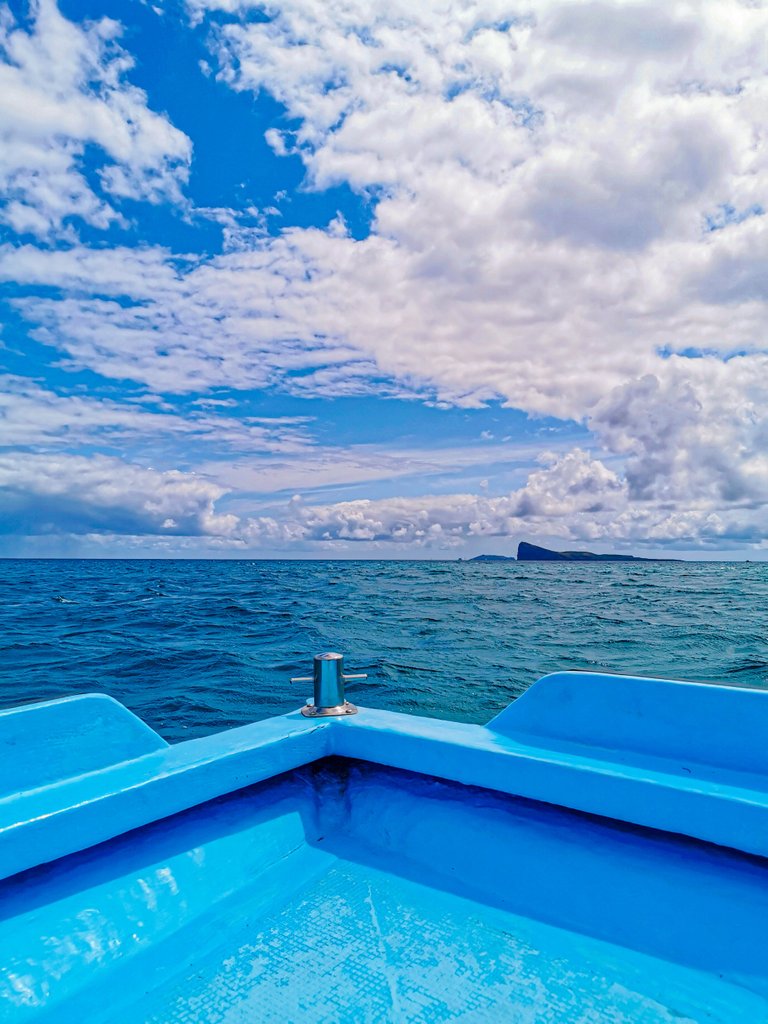 Here you can see far away the island of Coin De Mire...this is where we fished yesterday!!!