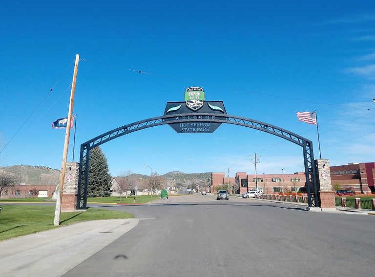 Mineral Hot Springs Entrance