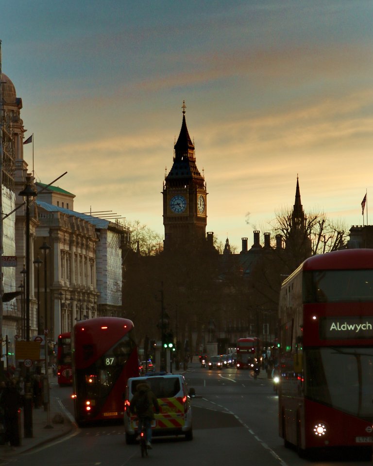 View from Trafalgar Square